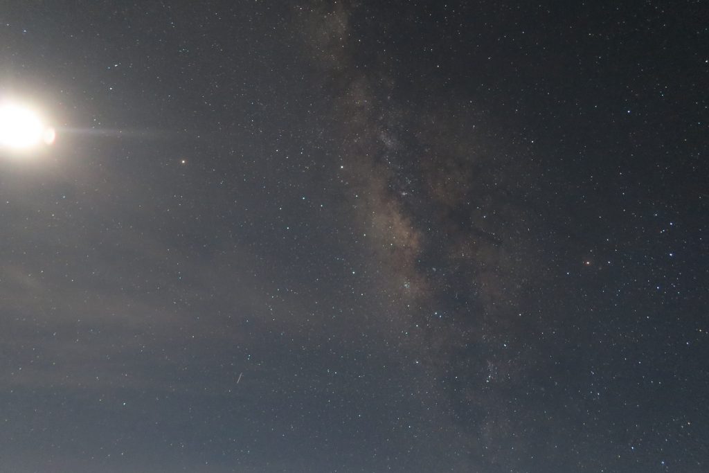 オニズカ情報センターで星空見学